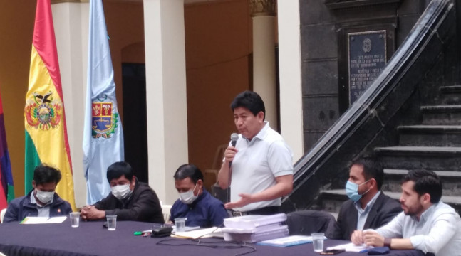 Ministro de Obras Públicas analiza la construcción de la Hidrovía ICHILO – MAMORÉ con Alcaldes del Trópico de Cochabamba