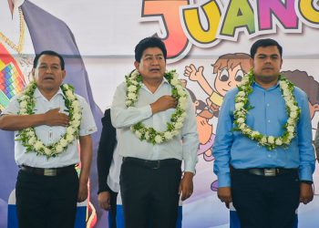 6 instituciones de Obras Públicas aportan Bs 121.507.600 para el pago del Bono Juancito Pinto
