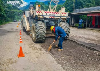Gobierno invierte en obras de conservación y mantenimiento del tramo Colomi – Villa Tunari