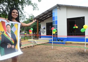 Porvenir se beneficia con 155 viviendas sociales y proyecto de enlosetado